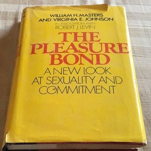 THE PLEASURE BOND book Masters & Johnson